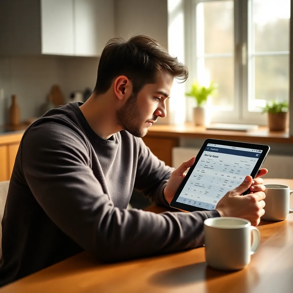 Beveiligde verbinding tussen bankapp en budgetapp op smartphone