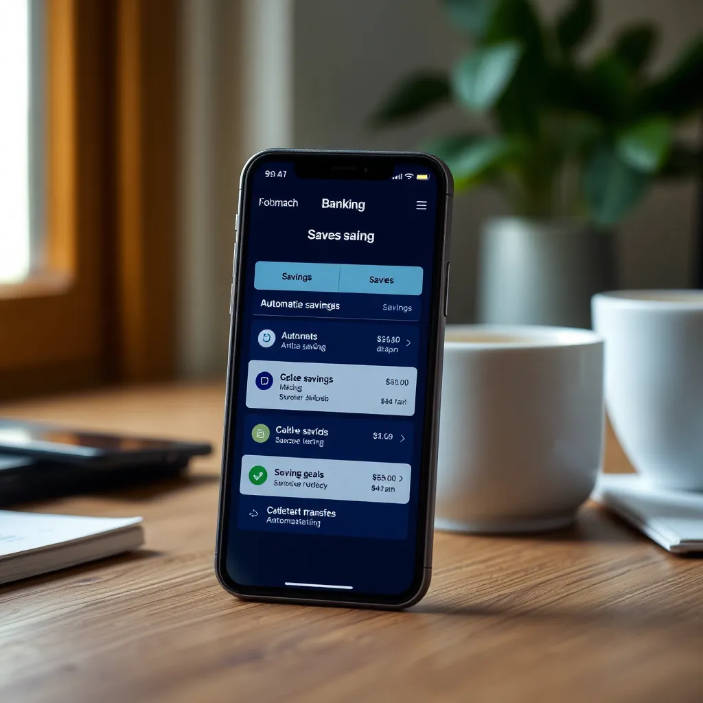 Persoon die financiële doelen instelt op tablet met spaardoelen-app